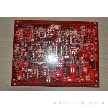 14 Layer PCB with Red Solder Mask